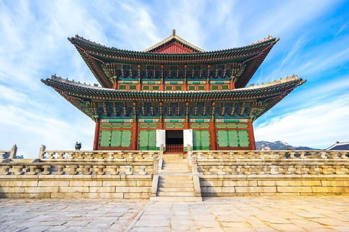 Gyeongbokgung Palace, a South Korean attraction