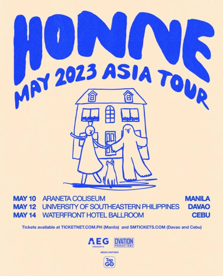 concerts and fan meetings in the Philippines - HONNE