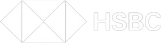 HSBC White Logo