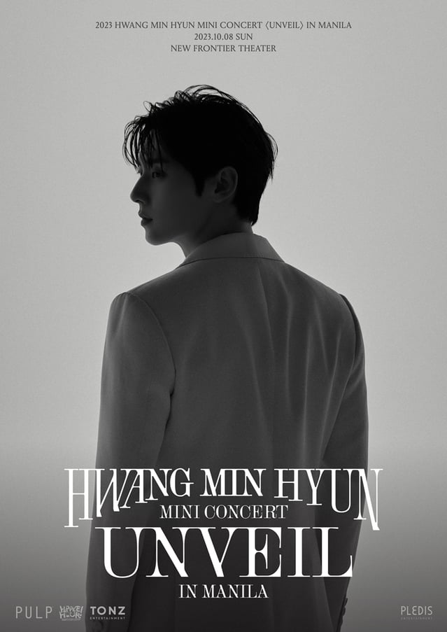 concerts and fan meeting events in the Philippines - hwang min hyun