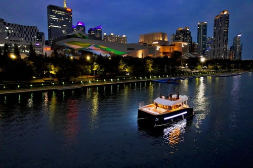 Haeundae River Cruise, a scenic autumn activity in Busan