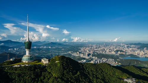 Hiking up Wutong Mountain is one of the adventurous things to do in Shenzhen.