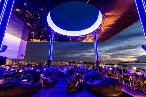 Horizon Rooftop Restaurant & Bar, a tourist attraction in Pattaya