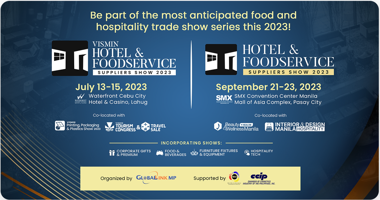 trade shows and franchise expos in the philippines 2023 - Hotel & Foodservice Suppliers Show