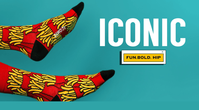 bulk gift ideas - iconic socks