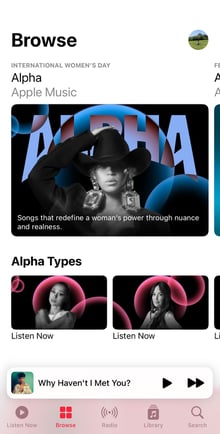 Apple Music APP 介面