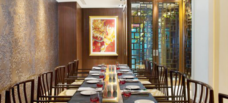 Dining area at Essence Sheraton Kuala Lumpur