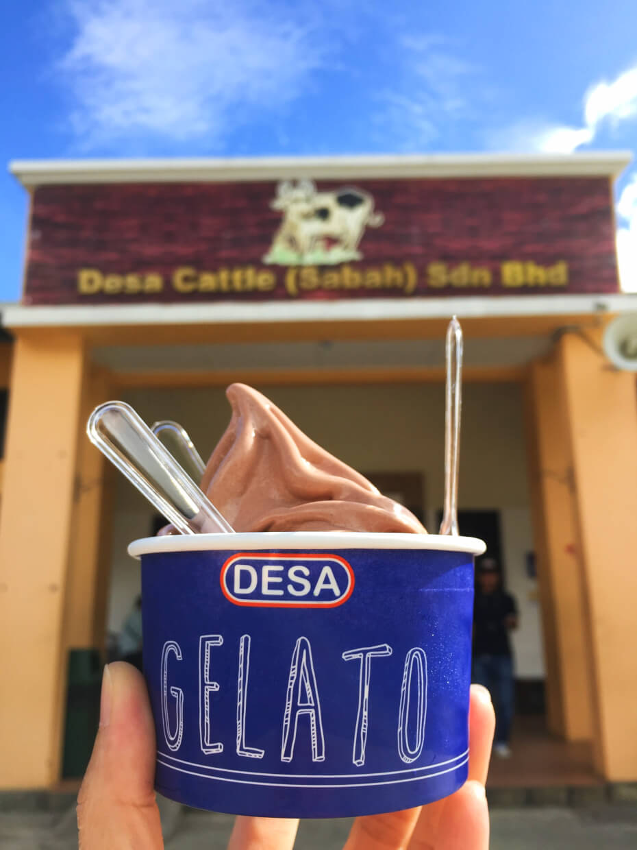 Don’t forget to grab a cup gelato made from the local cow’s milk while you are there.