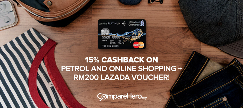 free lazada vouchers from standard chartered credit card