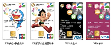 兆豐信用卡：悠遊聯名卡