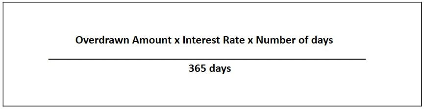 overdraft formula 