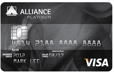 Alliance Bank Visa Platinum credit card