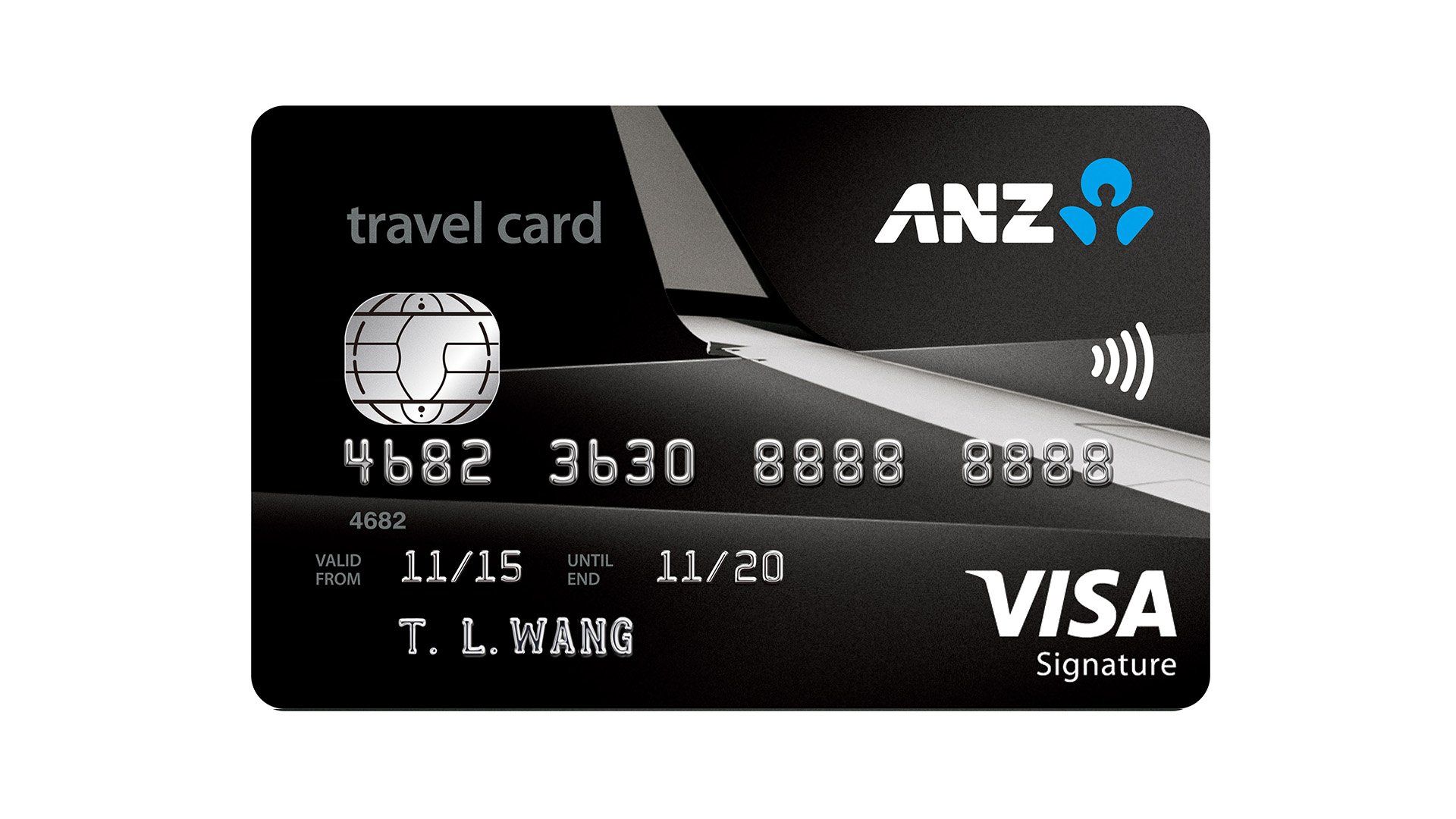 anz travel card signature