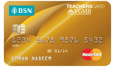 BSN 1 TeachersCard Mastercard Credit Card-i MasterCard