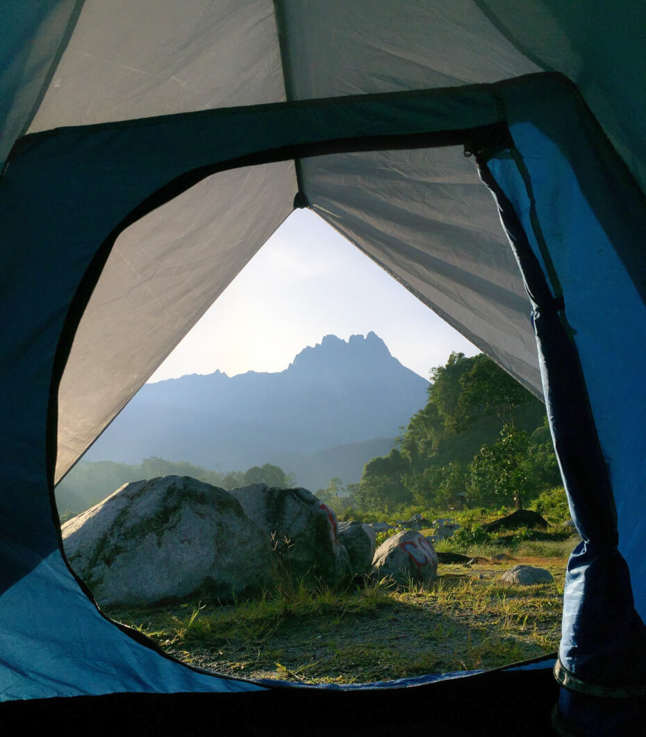 You don’t have to go overseas for a camping experience like this!