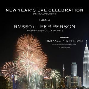 new year eve celebration at troika sky dining