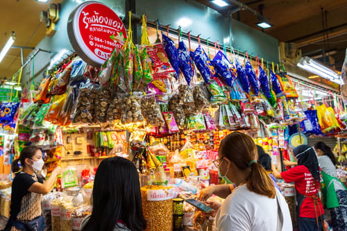 Kim Yong Market, a tourist attraction in Hat Yai