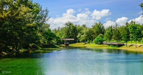 Lake in Taitung Forest Park located in Taitung, Taiwan