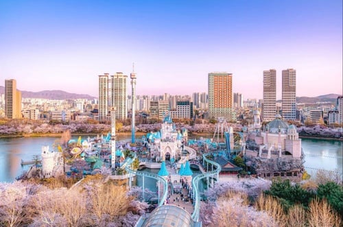 Lotte World in Seoul, South Korea