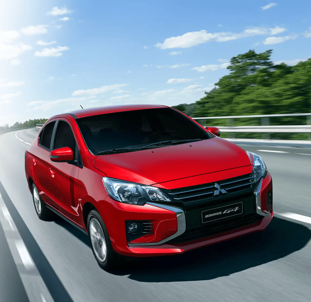 low down payment cars - mitsubishi mirage g4