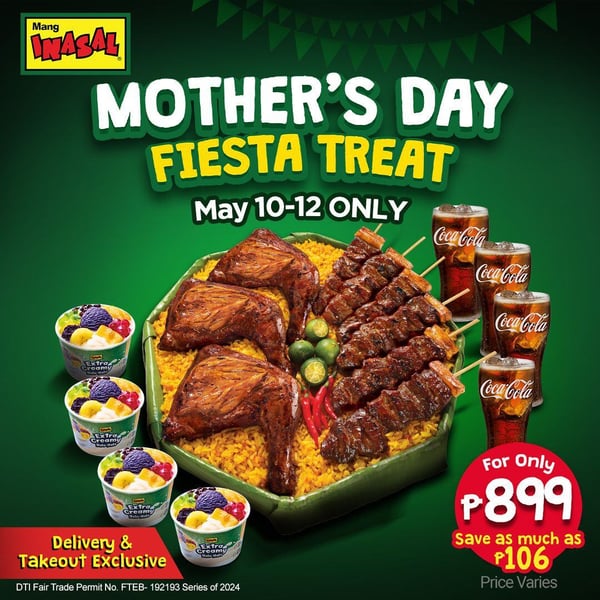 mother's day surprise ideas - mang inasal
