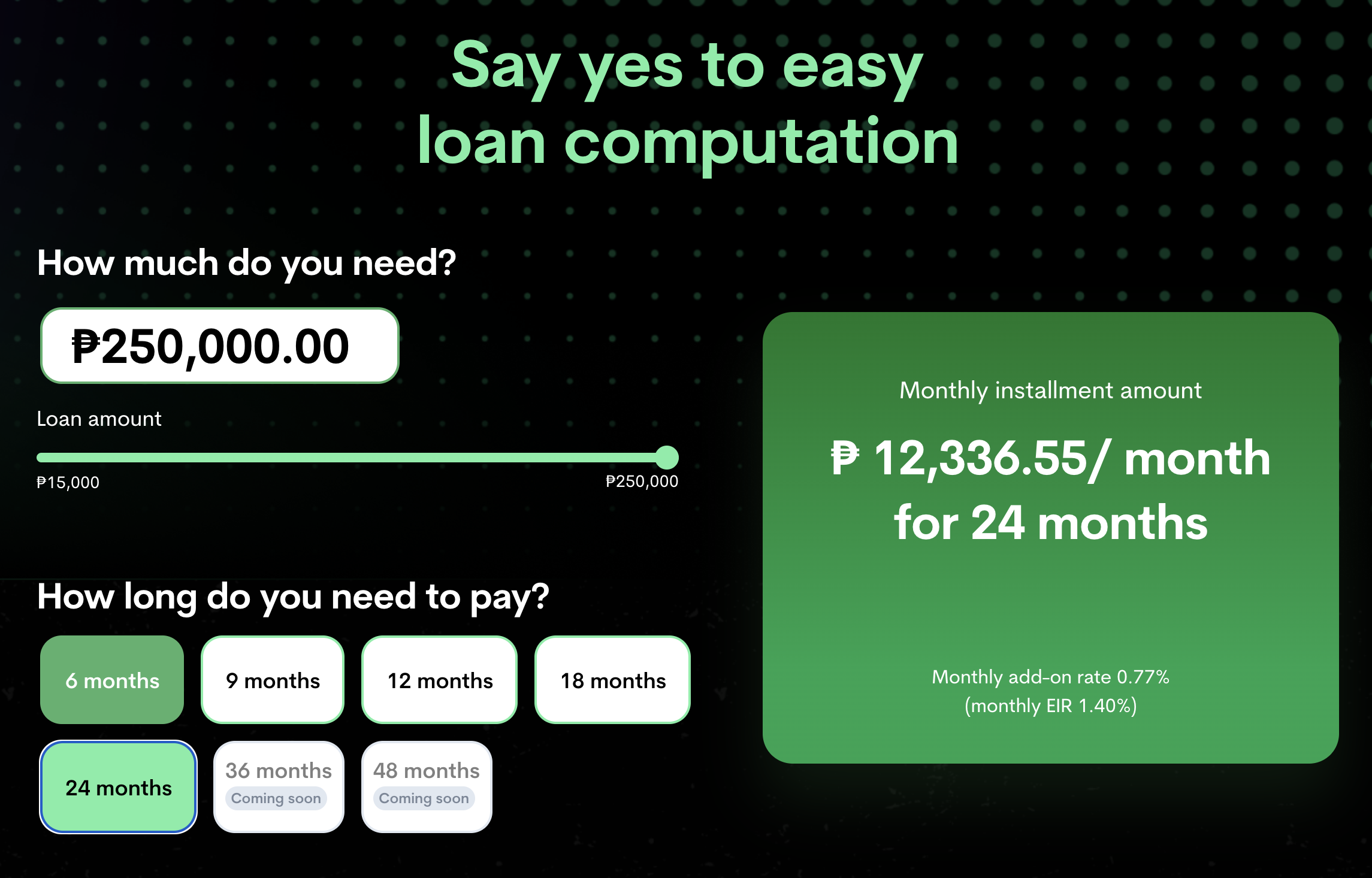 how to avail of and get approved for a maya personal loan - loan amount and terms
