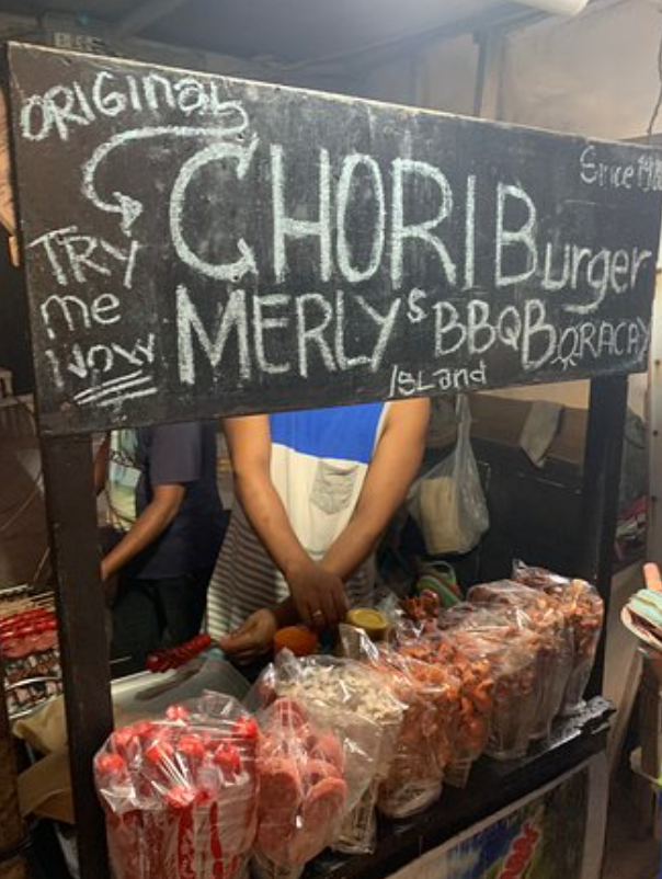 Merely BBQ, best street food location in Boracay