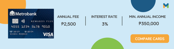 meralco online - Metrobank Rewards Plus Visa