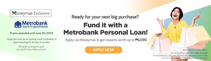 moneymax metrobank personal loan promo