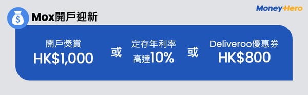 Mox開戶迎新  