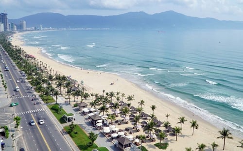 My Khe Beach in Da Nang, Vietnam