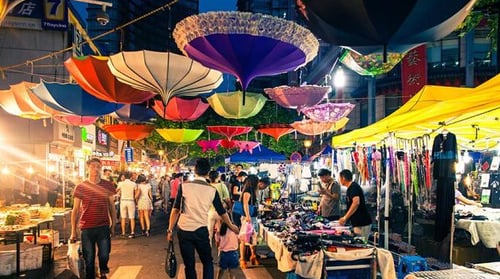 Night Activities at Wushan Night Market