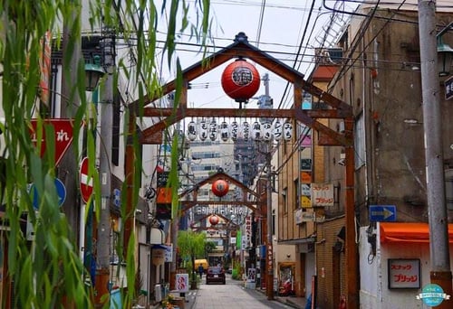 Noge, a retro neighbourhood in with Showa-era charm