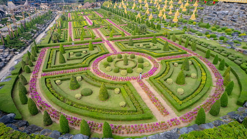 Nong Nooch Tropical Garden, a tourist attraction in Pattaya