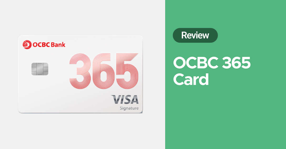 OCBC 365 Card new faceamex sia krisflyer credit card