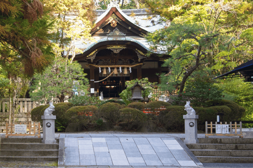 Okazaki Shrine is a charming spot with a unique focus on fertility and safe childbirth