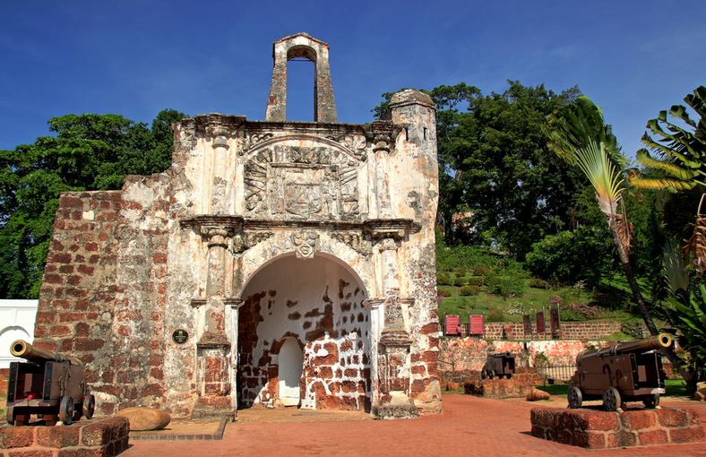 One of Malacca’s city attractions, A’ Famosa