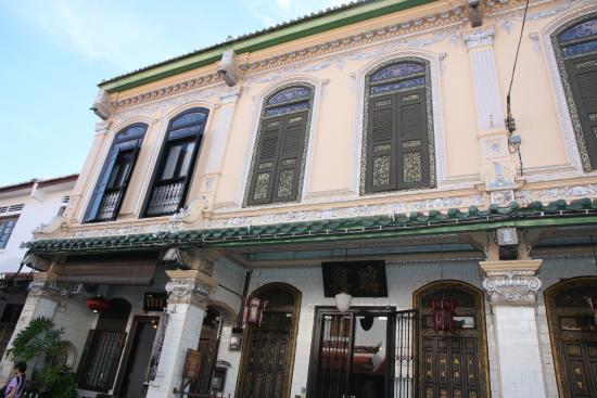 Outside the Malacca Heritage Centre, a tourist attraction within the city