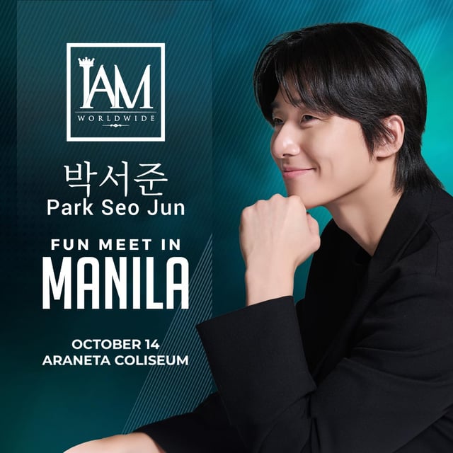 concerts and fan meeting events in the Philippines - park seo joon