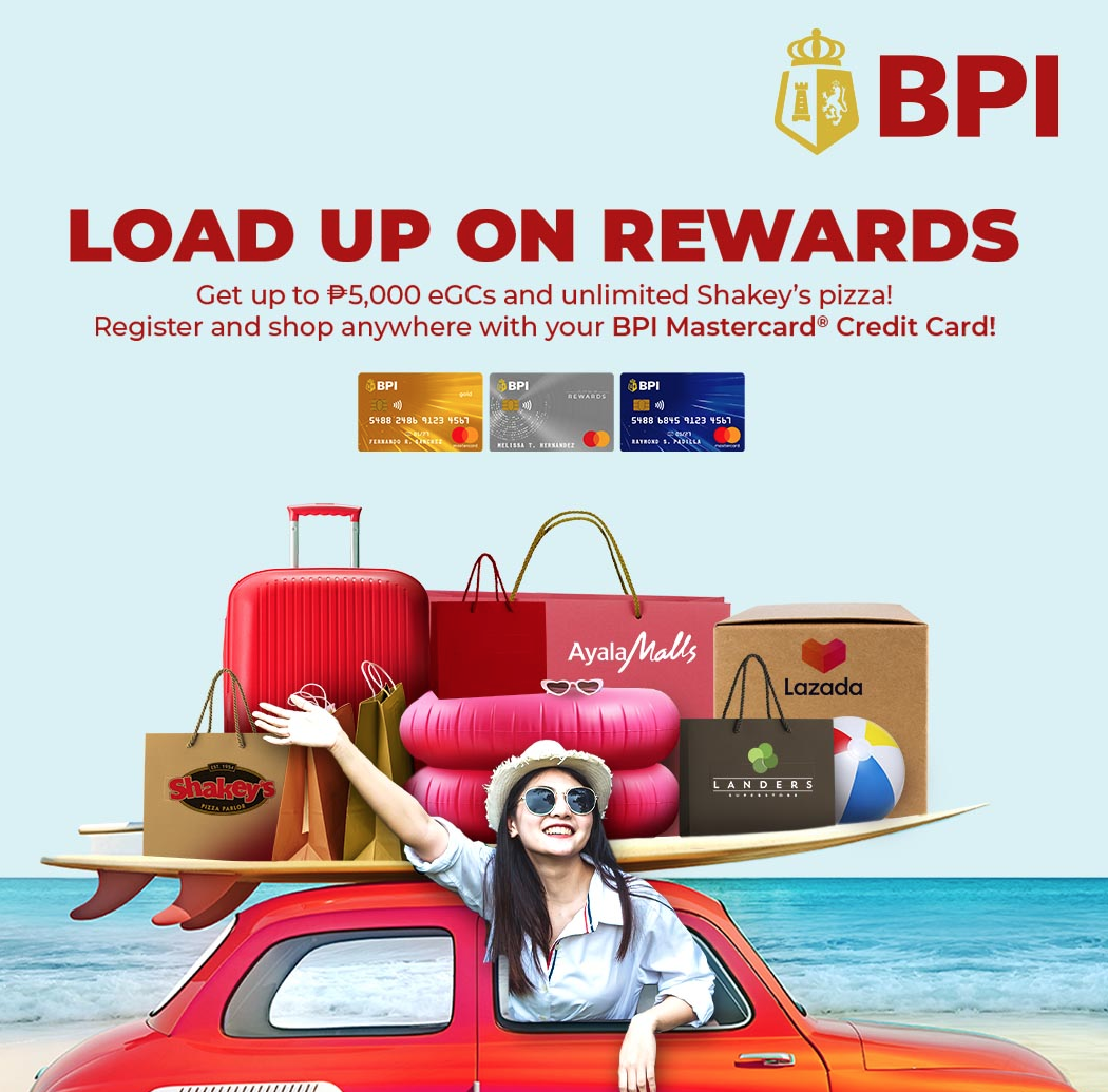bpi credit card promo 2023 - free rewards at shakeys