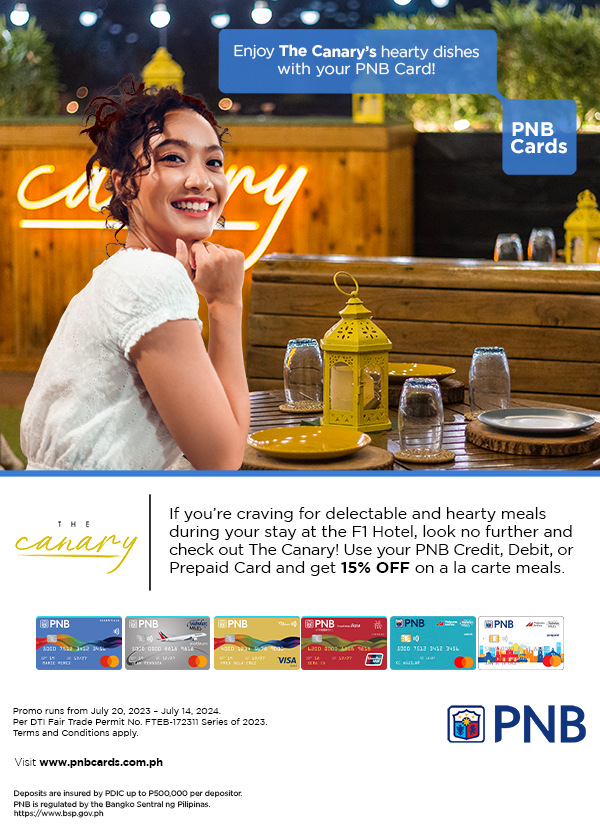 credit card promos philippines - pnb 15% off canary