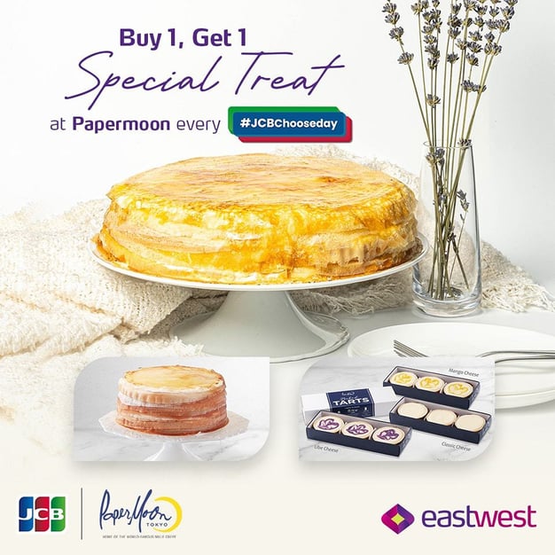 eastwest credit card promo - buy 1 get 1 papermoon