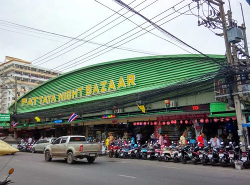 Pattaya Night Bazaar, a tourist attraction in Pattaya