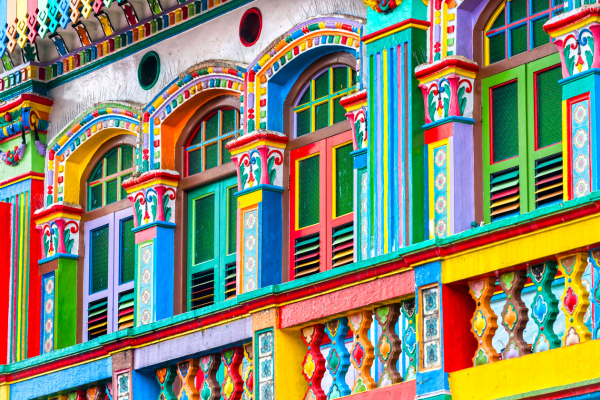 travel to singapore from philippines - little india