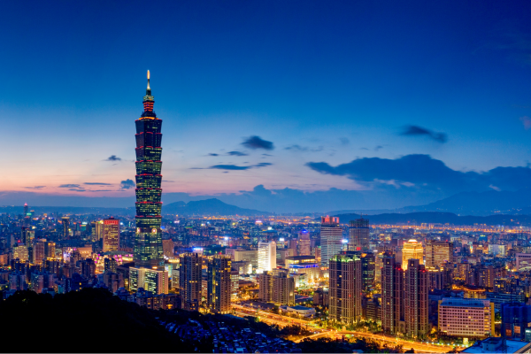 cheapest country to travel from philippines - taipei 101