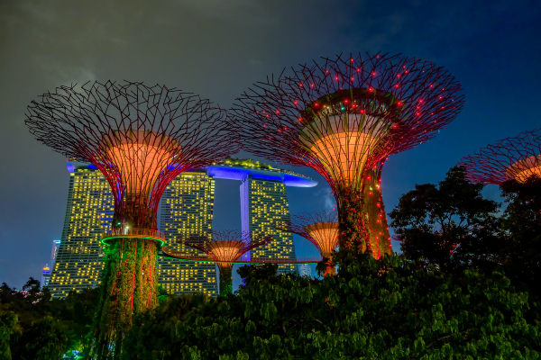 best christmas destinations - singapore