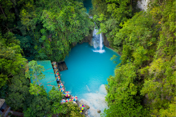 cebu travel guide - kawasan falls
