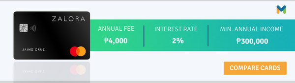 best co-branded credit cards - rcbc zalora