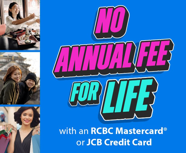 credit card welcome gift - rcbc no annual fee