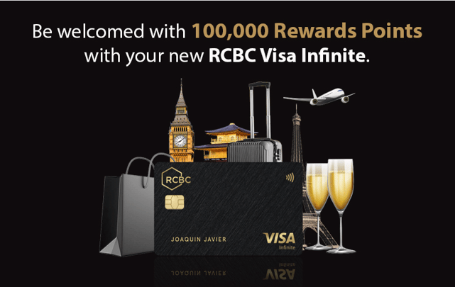 credit card promo philippines - RCBC VISA INFINITE